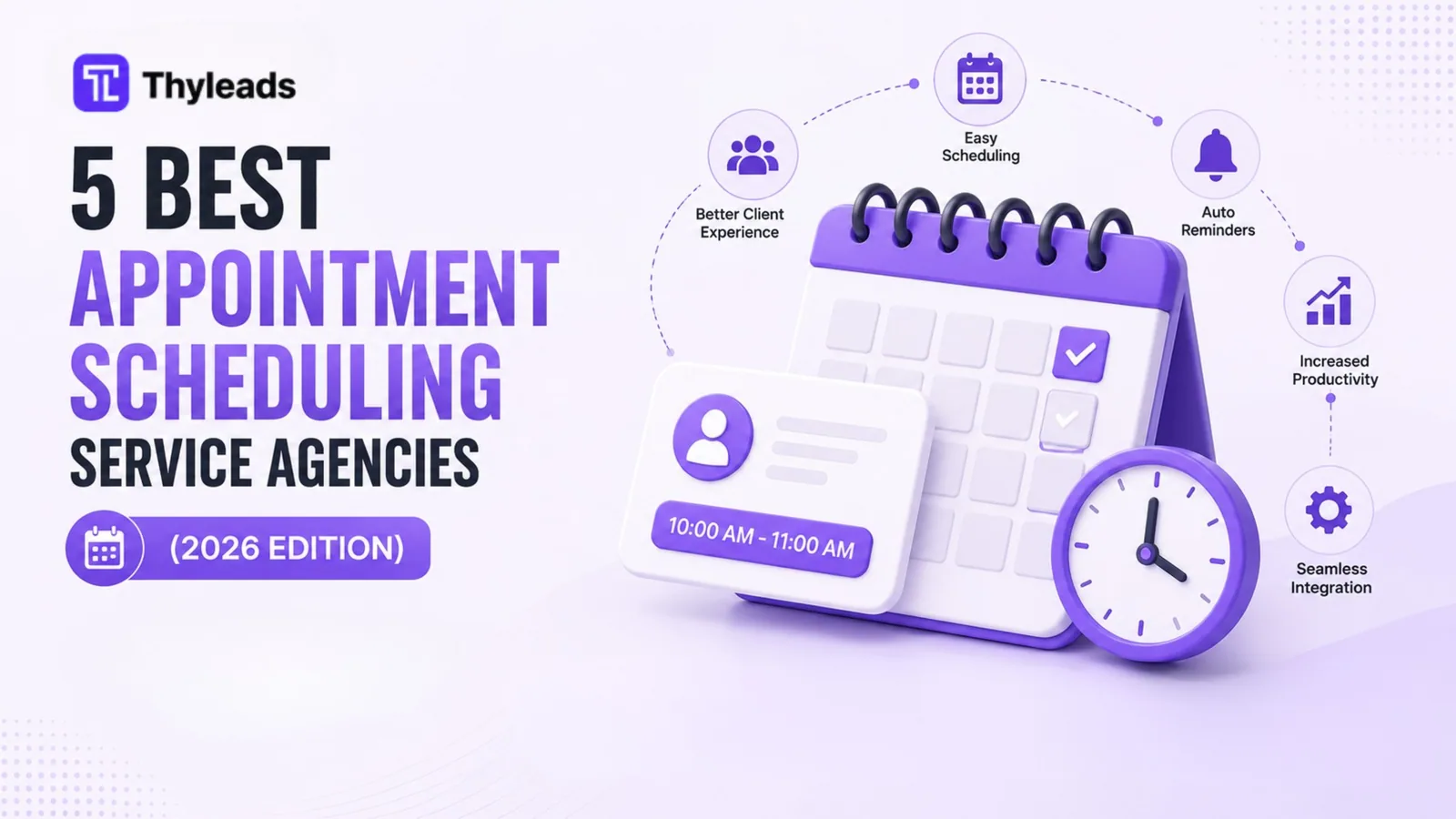5 Best Appointment Scheduling Service Agencies (2026 Edition)
